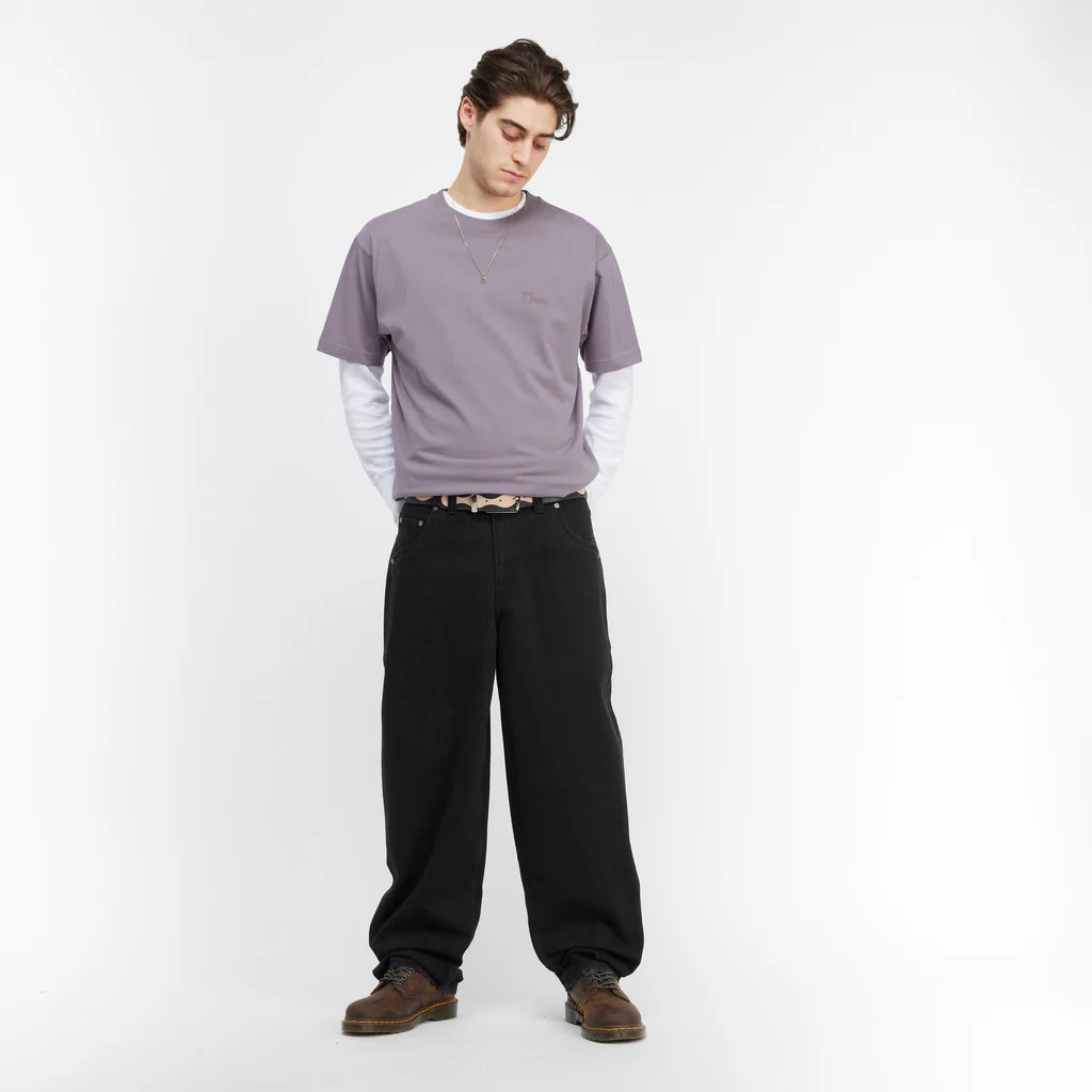 CLASSIC SMALL LOGO T-SHIRT｜PLUM GRAY