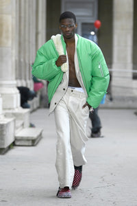 BALLOON BOMBER JACKET｜GREEN