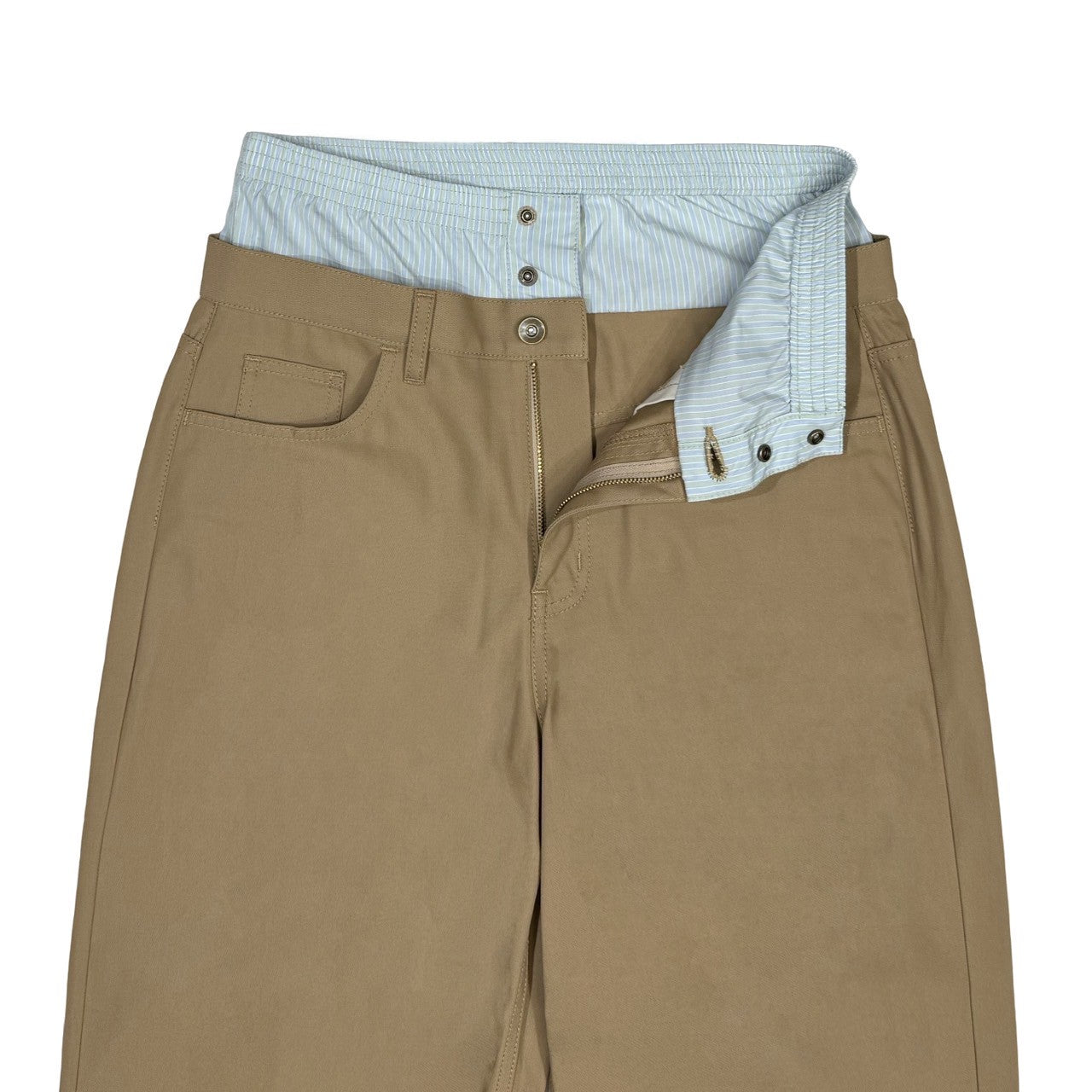CHINO WITH UNDERWEAR｜BEIGE