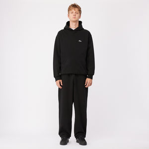 CURSIVE SMALL LOGO HOODIE｜BLACK
