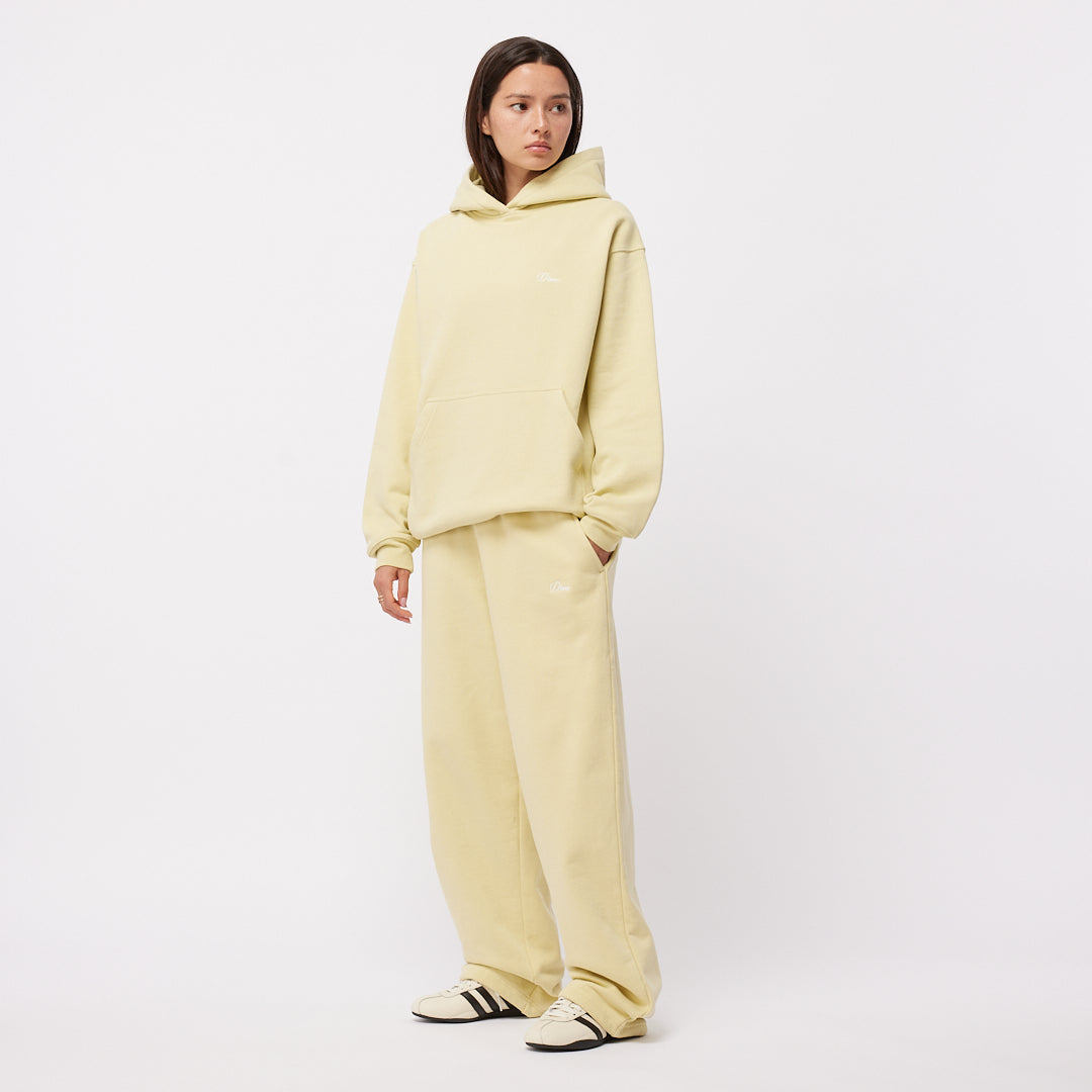 CURSIVE SMALL LOGO HOODIE｜CLOUD CREAM