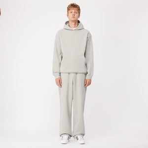 CURSIVE SMALL LOGO HOODIE｜HEATHER GRAY