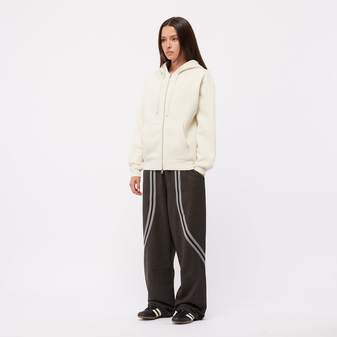 CURSIVE ZIP HOODIE｜NATURAL