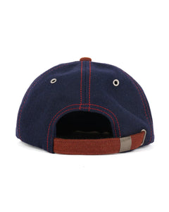 FLANNEL WIRE BRIM HAT｜NAVY