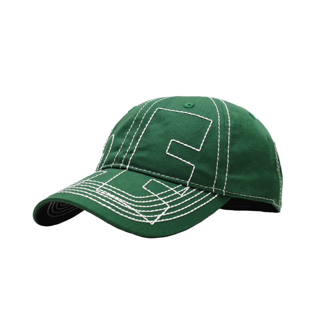 Vapor 6 Panel Hat｜Green / White