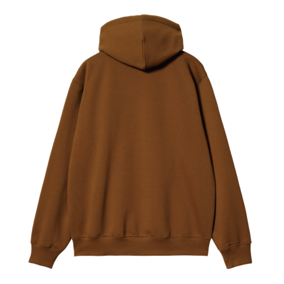HOODED CARHARTT SWEATSHIRT｜DEEP H BROWN / BLACK