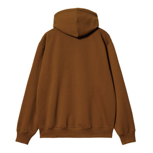 HOODED CARHARTT SWEATSHIRT｜DEEP H BROWN / BLACK