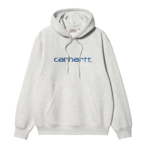 HOODED CARHARTT SWEATSHIRT｜ASH HEATHER / LIBERTY
