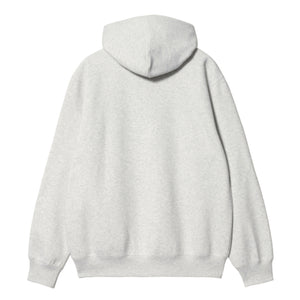 HOODED CARHARTT SWEATSHIRT｜ASH HEATHER / LIBERTY