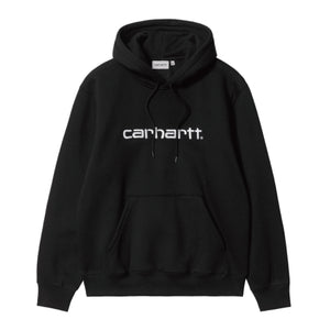HOODED CARHARTT SWEATSHIRT｜BLACK / WHITE