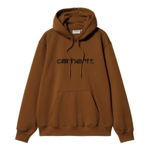 HOODED CARHARTT SWEATSHIRT｜DEEP H BROWN / BLACK