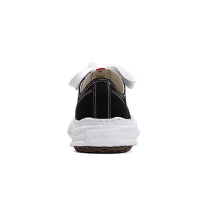 "HANK" OG Sole Canvas Low-top Sneaker | BLACK