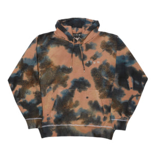 LOGO TIE DYE HOODIE｜COCOA