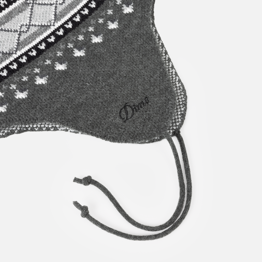 ALPINE BEANIE｜CHARCOAL