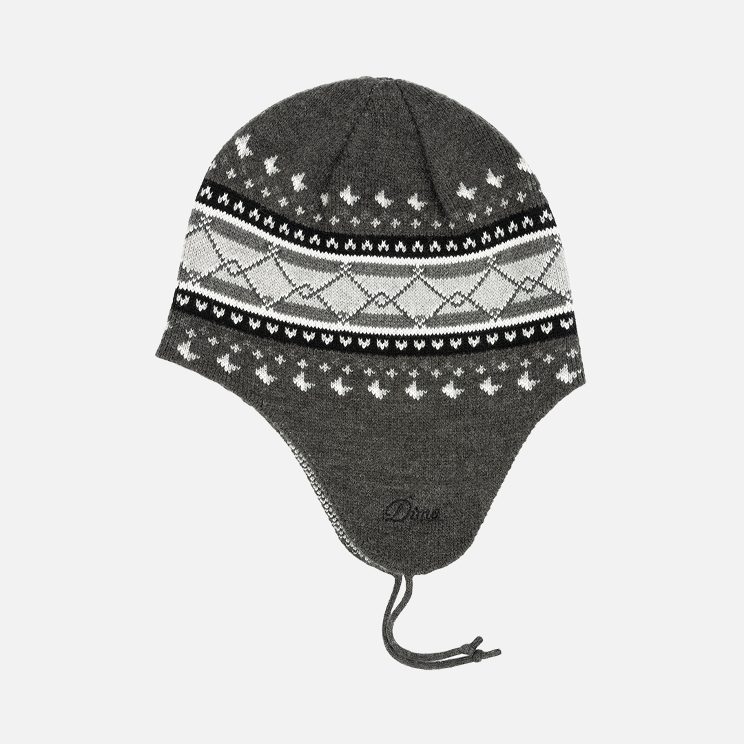 ALPINE BEANIE｜CHARCOAL