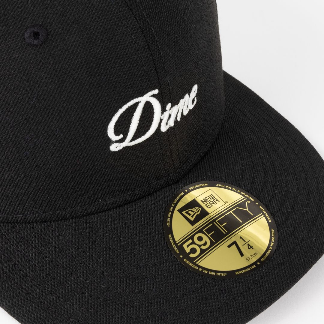 CURSIVE NEW ERA CAP｜BLACK