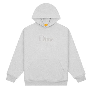 CLASSIC CHENILLE LOGO HOODIE｜HEATHER GRAY