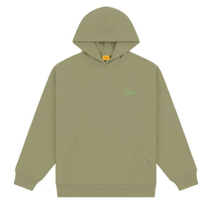 DIME CLASSIC SMALL LOGO HOODIE｜ARMY GREEN