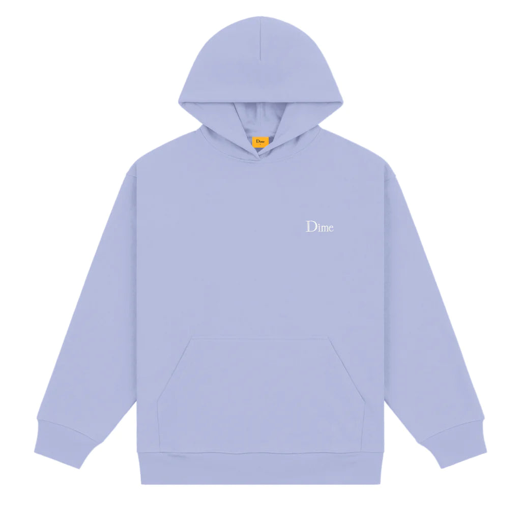 DIME CLASSIC SMALL LOGO HOODIE｜LIGHT INDIGO