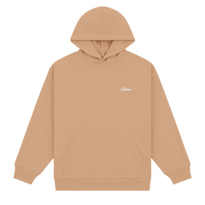 CURSIVE SMALL LOGO HOODIE｜HAZELNUT