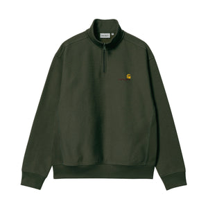 HALF ZIP AMERICAN SCRIPT SWEATSHIRT｜PLANT