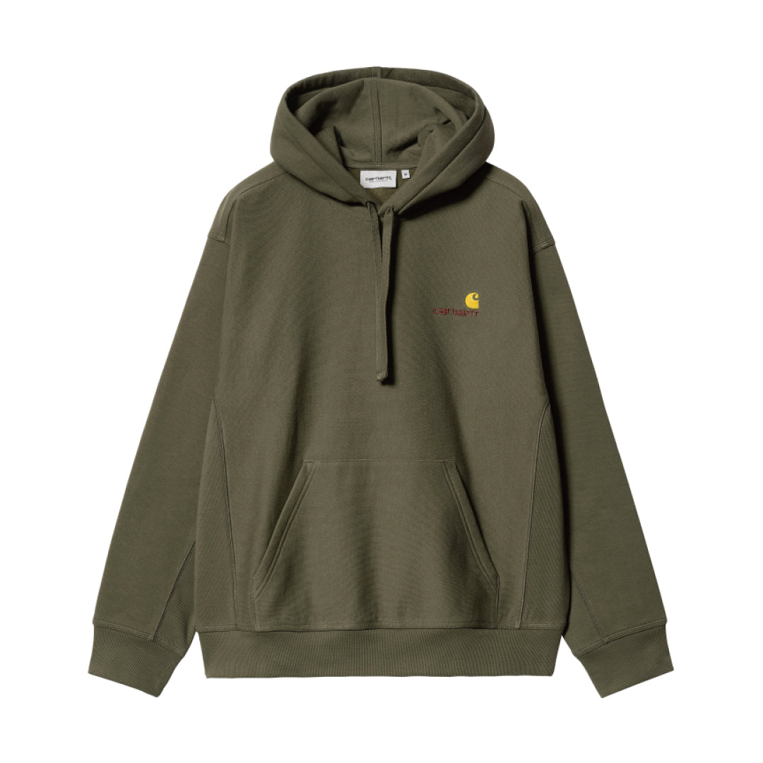 HOODED AMERICAN SCRIPT SWEATSHIRT｜PLANT