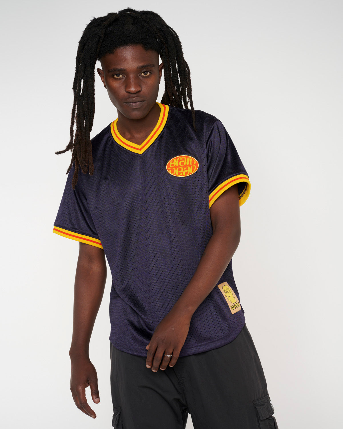 HOMERS MESH BASEBALL JERSEY ｜NAVY