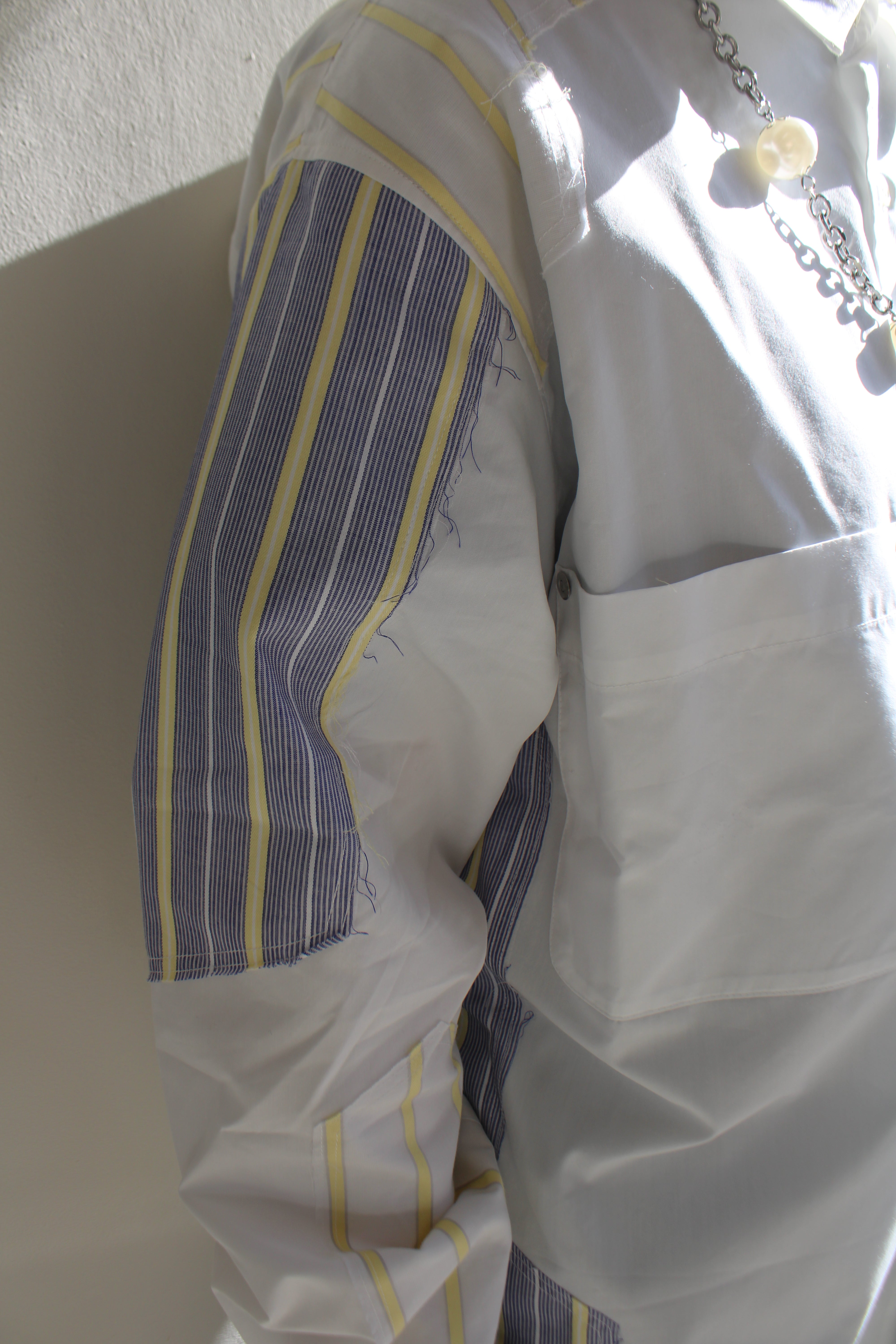 STRIPE SHIRT｜WHITE
