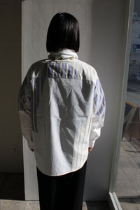 STRIPE SHIRT｜WHITE