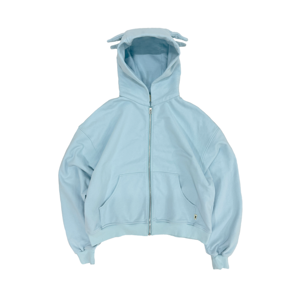 BIO】 FADED MONSTER ZIP HOODIE | THE OUR