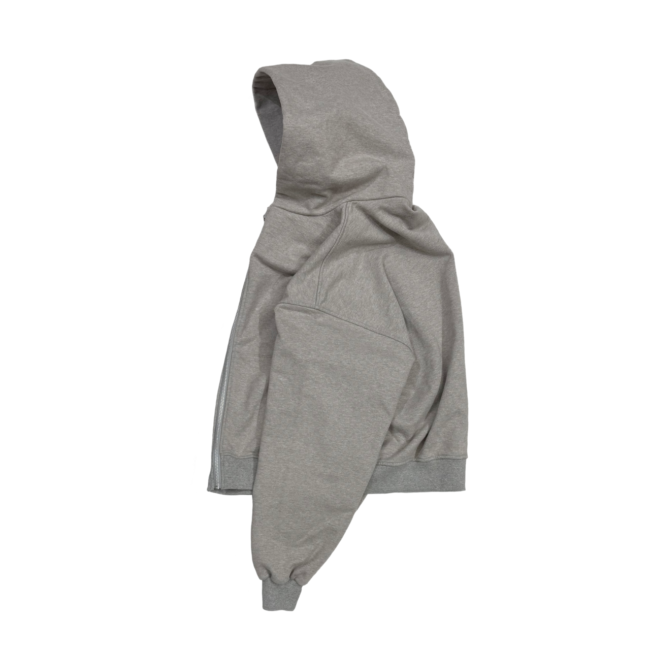 FADED CLASSIC ZIP HOODIE｜ GRAY