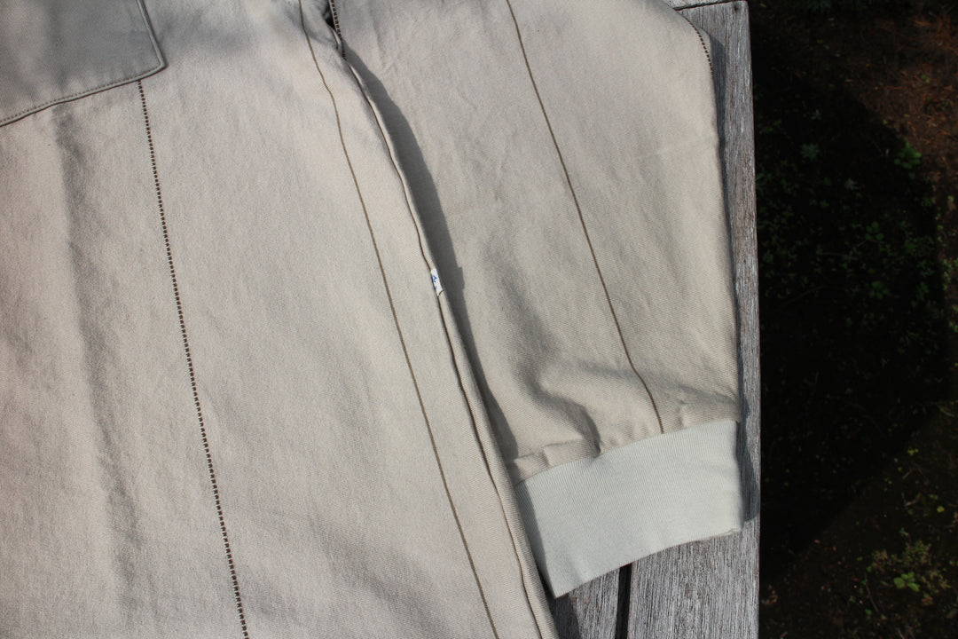 UNEVENNESS L/S TEE｜LT.BEIGE