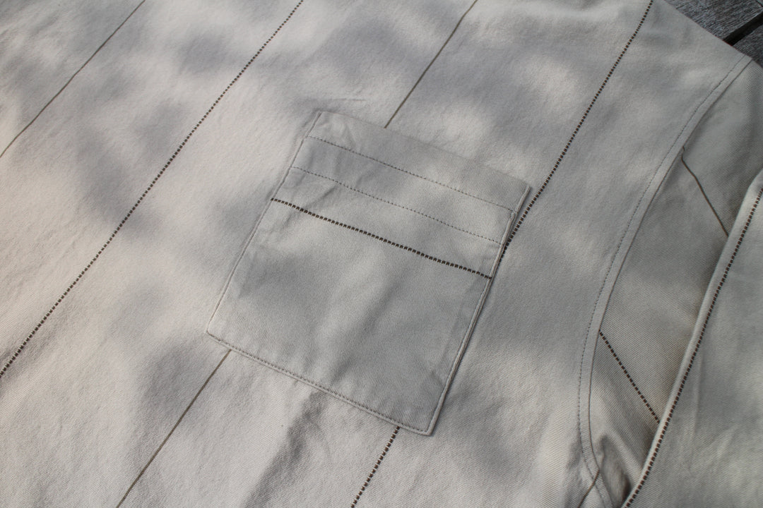 UNEVENNESS L/S TEE｜LT.BEIGE