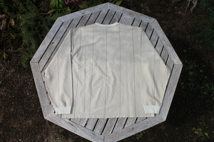 UNEVENNESS L/S TEE｜LT.BEIGE