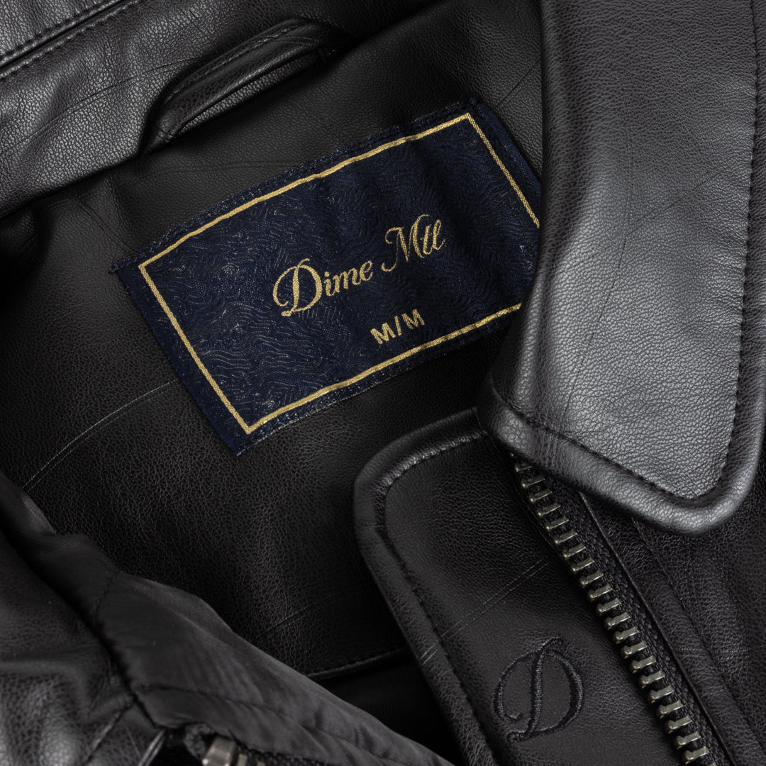 DEBOSSED WAVY JACKET｜BLACK