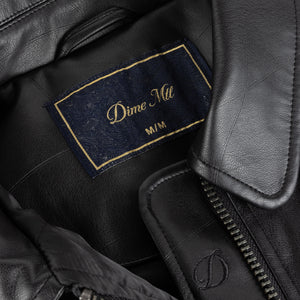 DEBOSSED WAVY JACKET｜BLACK
