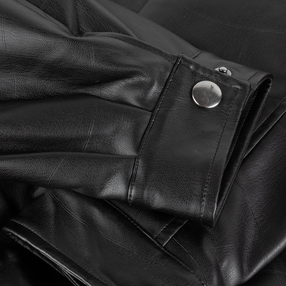 DEBOSSED WAVY JACKET｜BLACK