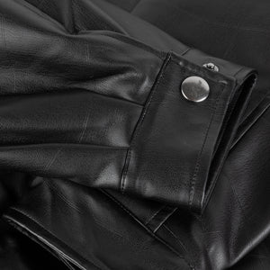 DEBOSSED WAVY JACKET｜BLACK