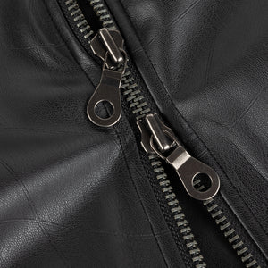 DEBOSSED WAVY JACKET｜BLACK
