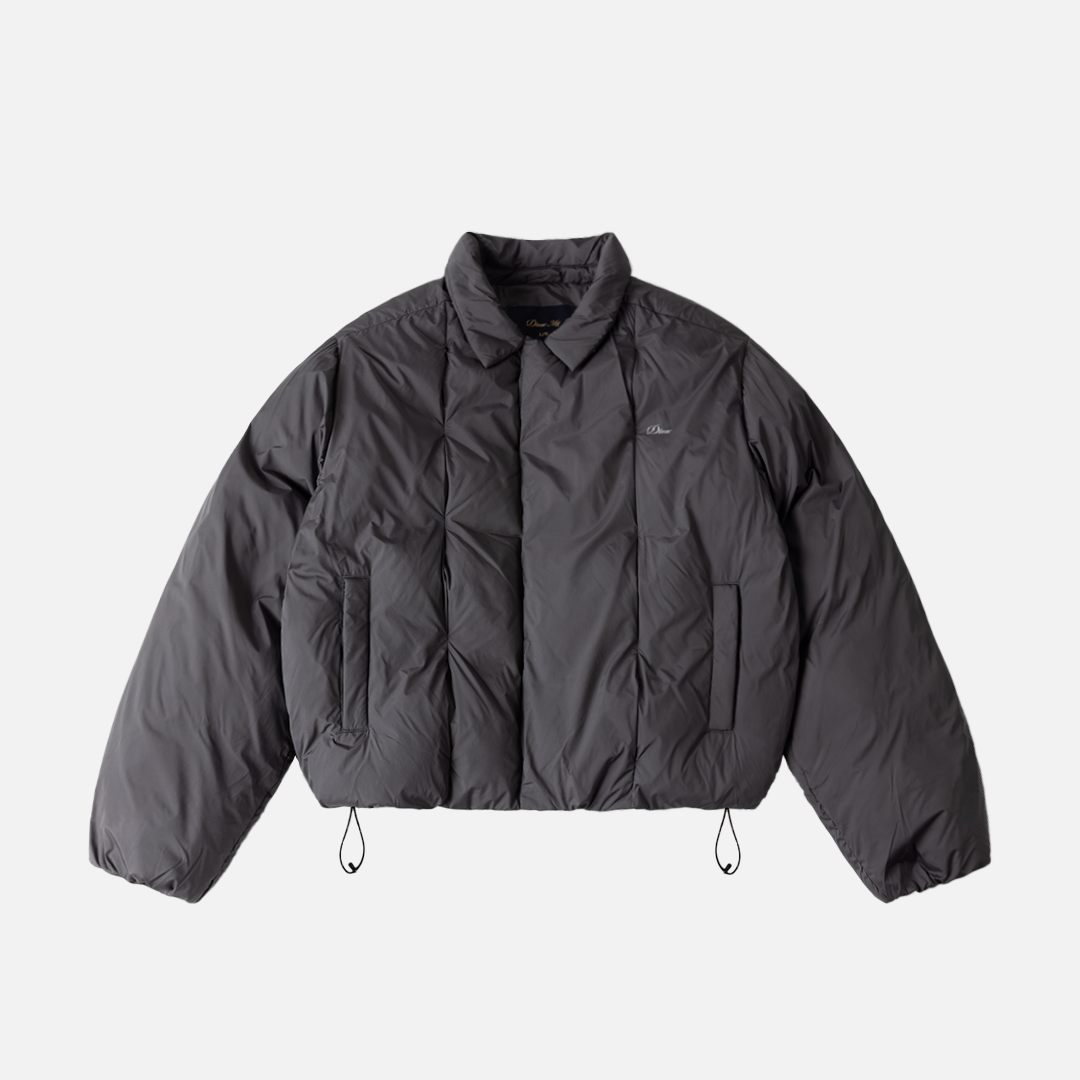 PLEATED PUFFER｜CHACOAL