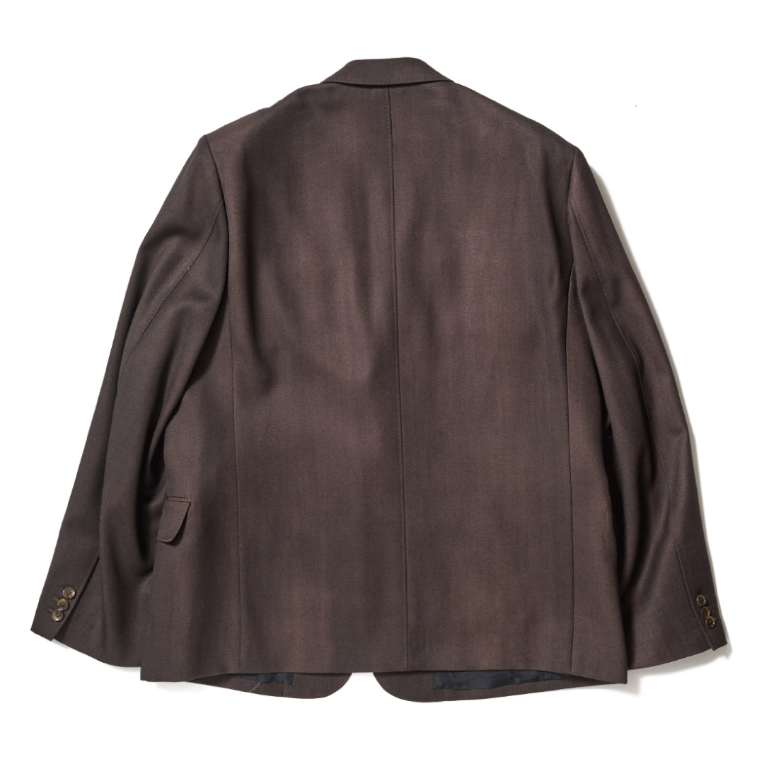 EMBROIDERED CHAIN TAILORED JACKET｜BROWN