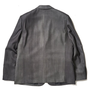 EMBROIDERED CHAIN TAILORED JACKET｜CHARCOAL