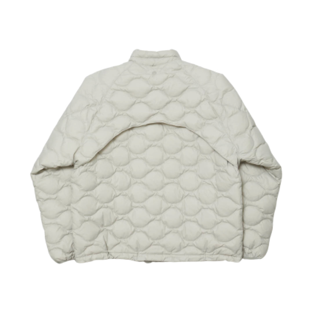 REMOVABLE SLEEVE DOWN JACKET｜STONE