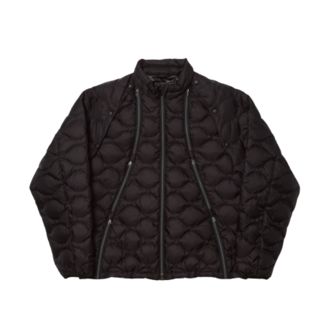 REMOVABLE SLEEVE DOWN JACKET｜BLACK