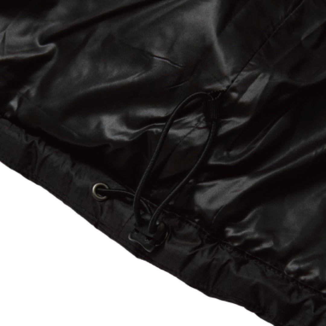 REMOVABLE SLEEVE DOWN JACKET｜BLACK