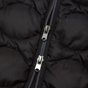 REMOVABLE SLEEVE DOWN JACKET｜BLACK