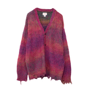 KASURI MOHAIR CARDIGAN｜PINK