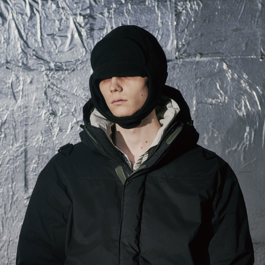 FLEECE TROOPER HAT｜BLACK