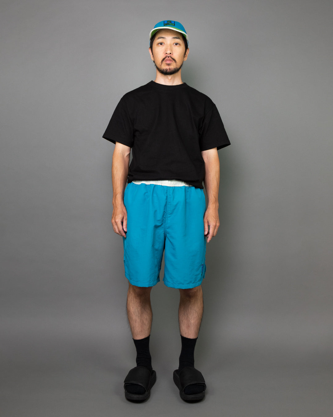 MASK WATER SHORT｜TURQUOISE