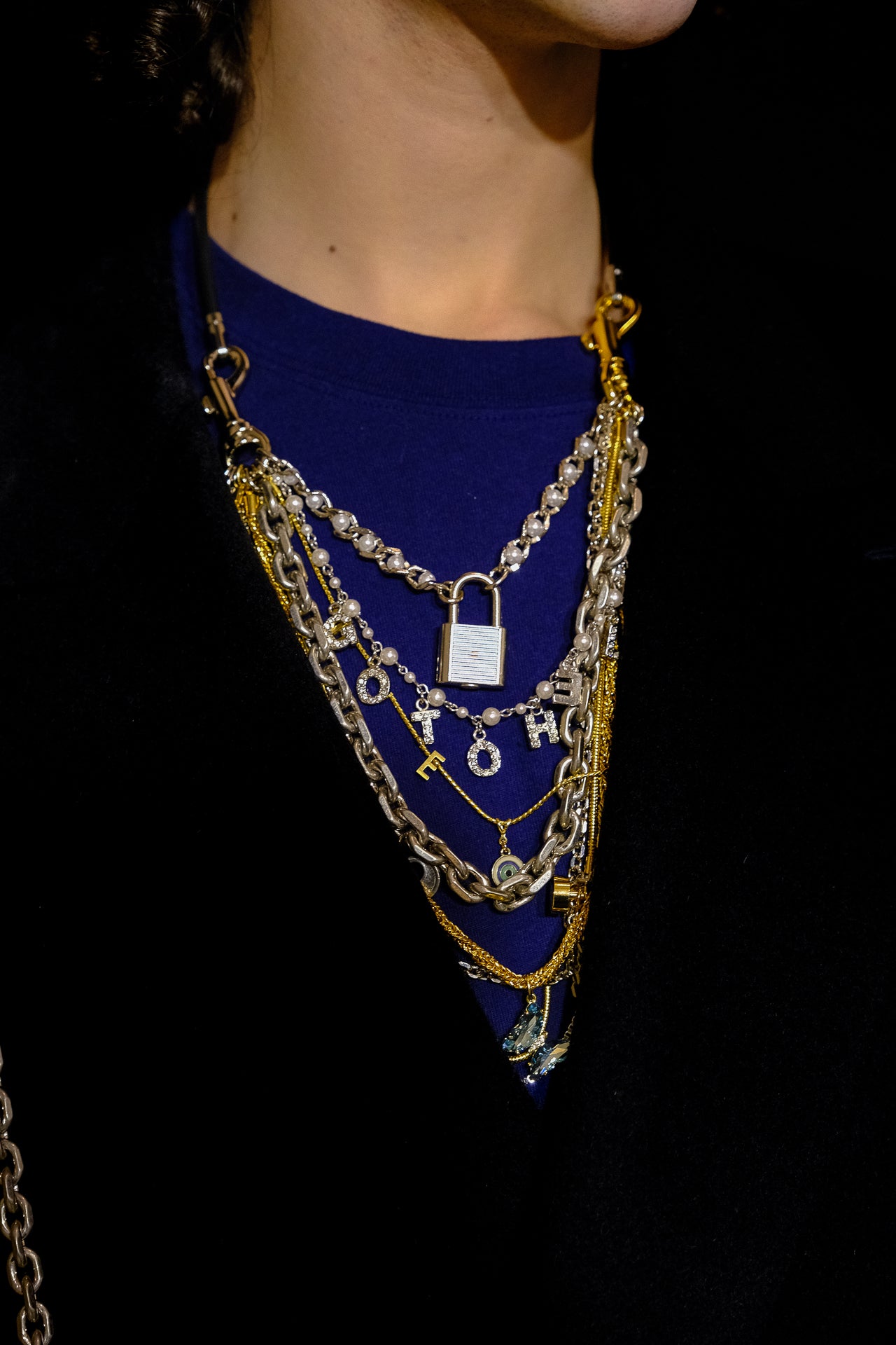 doublet MAGNETIC GO TO HELL NECKLACE